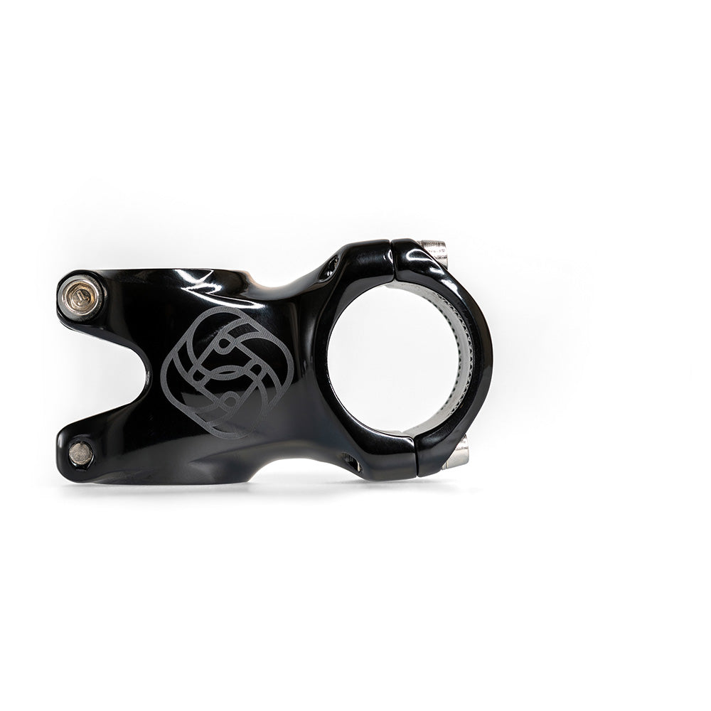 gusset staff stem Black 50mm