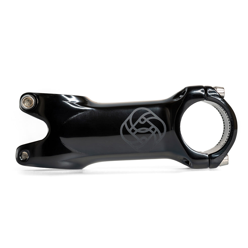 gusset staff stem Black 90mm