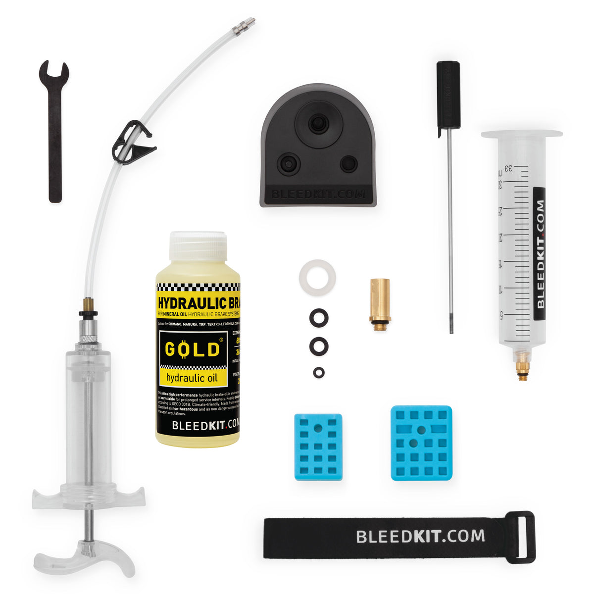 Bleedkit.com Shimano Workshop Gold Bleedkit (Inc Fluid)