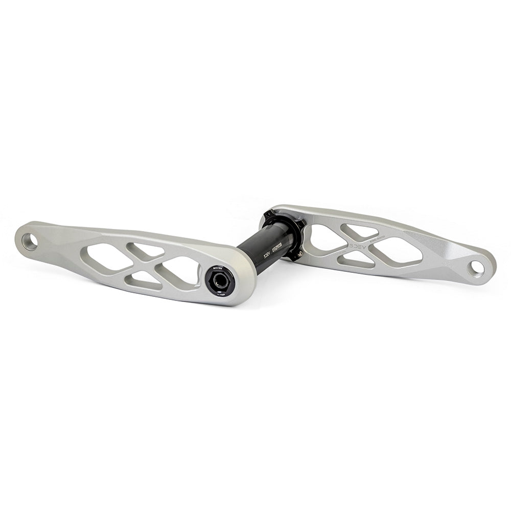 5Dev R-Spec Crankset 29 Dub Raw Silver 165mm