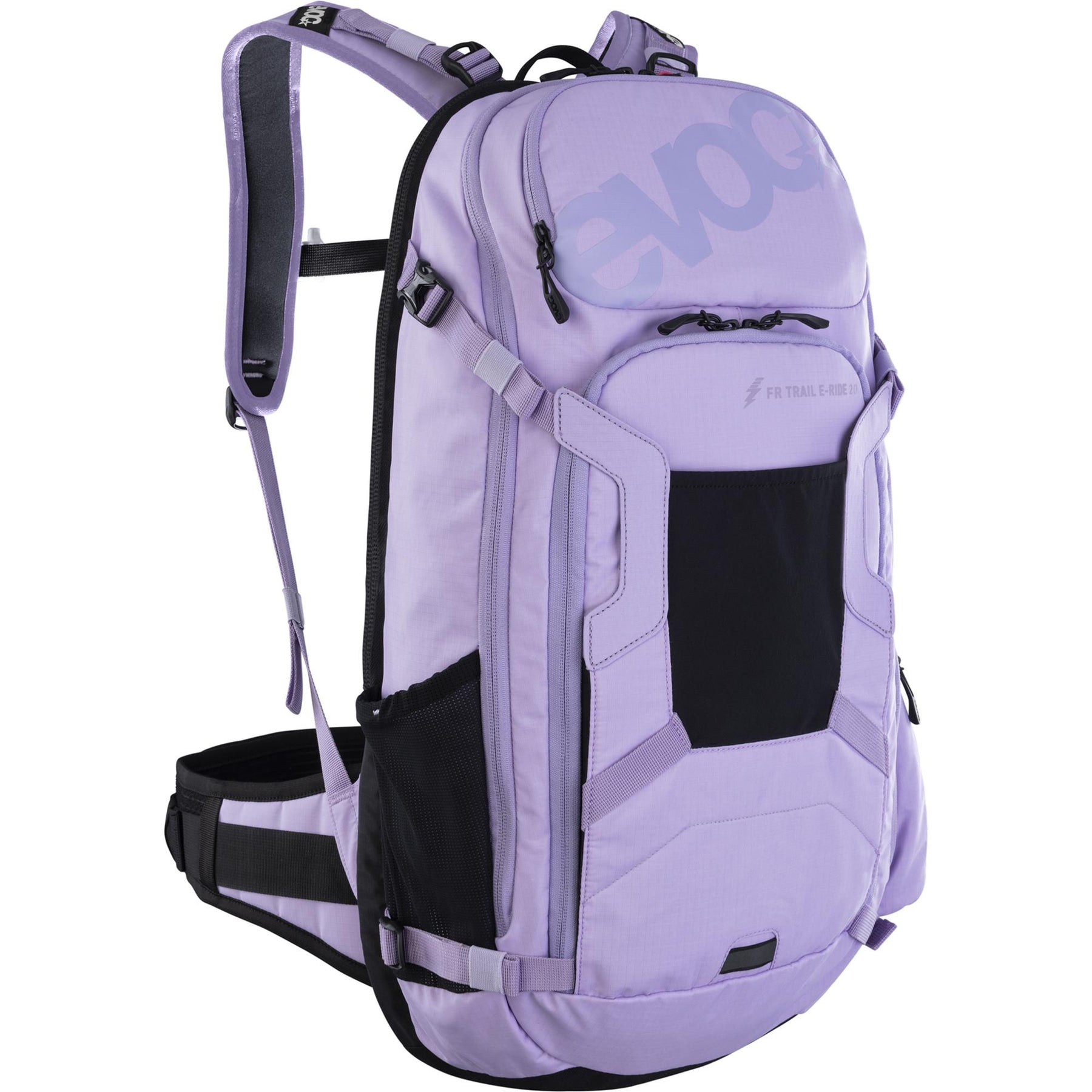 EVOC FR Trail E-Ride Protector Backpack Purple Rose M/L