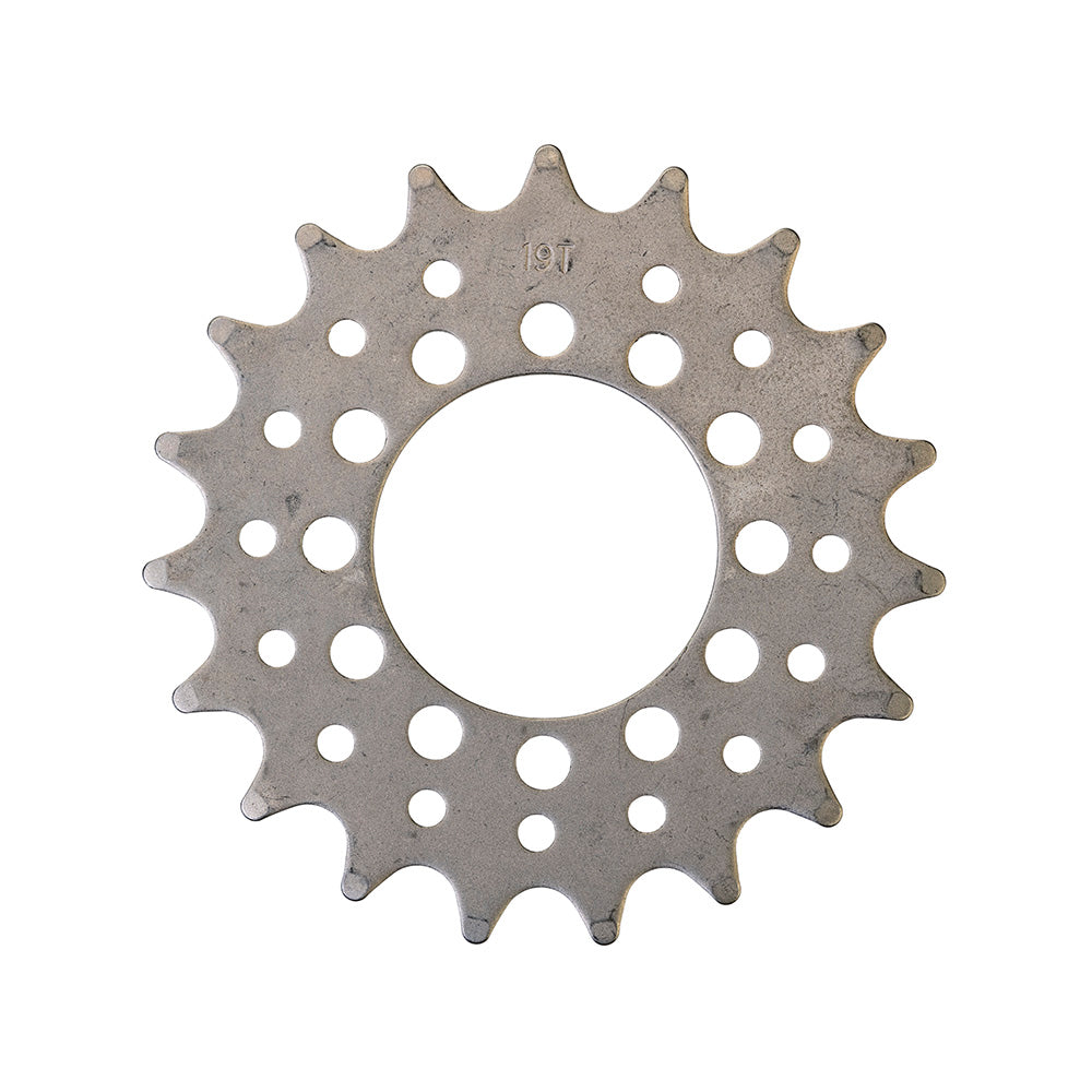 gusset disc mount fixed sprocket Silver 19T