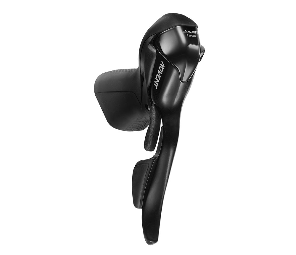 Microshift Advent Drop Brake/Shifter, Pair, R/H 9Spd and LH Brake only, inner route cable, Advent only compatible