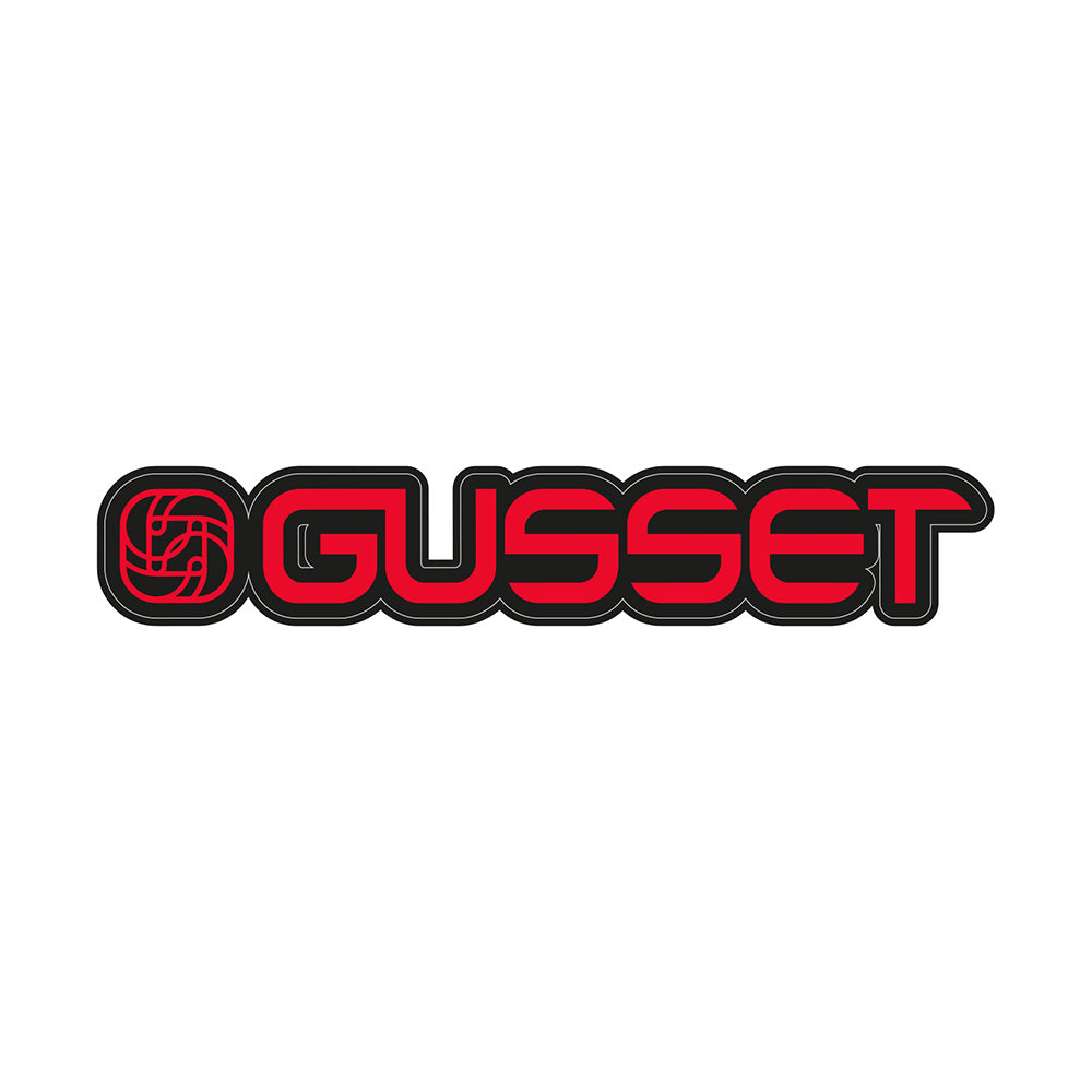 gusset s2 handlebar decals Red
