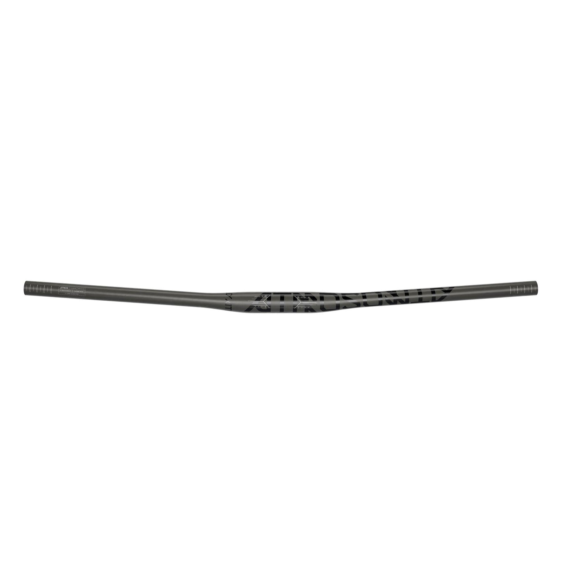 Truvativ Atmos Carbon Handlebar, 31.8mm Clamp, 760mm Wide A1 Matte Carbon With Gl 31.8mm 0mm