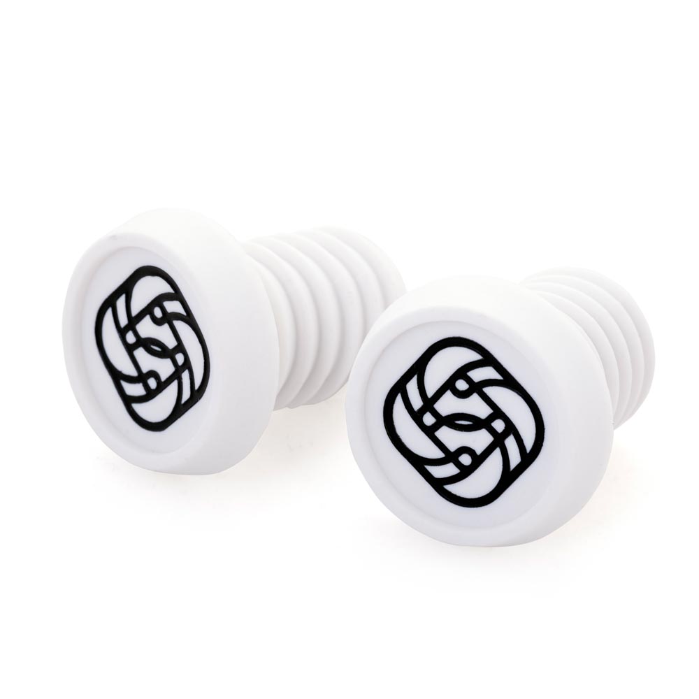 gusset bmx push in plugs pairs White