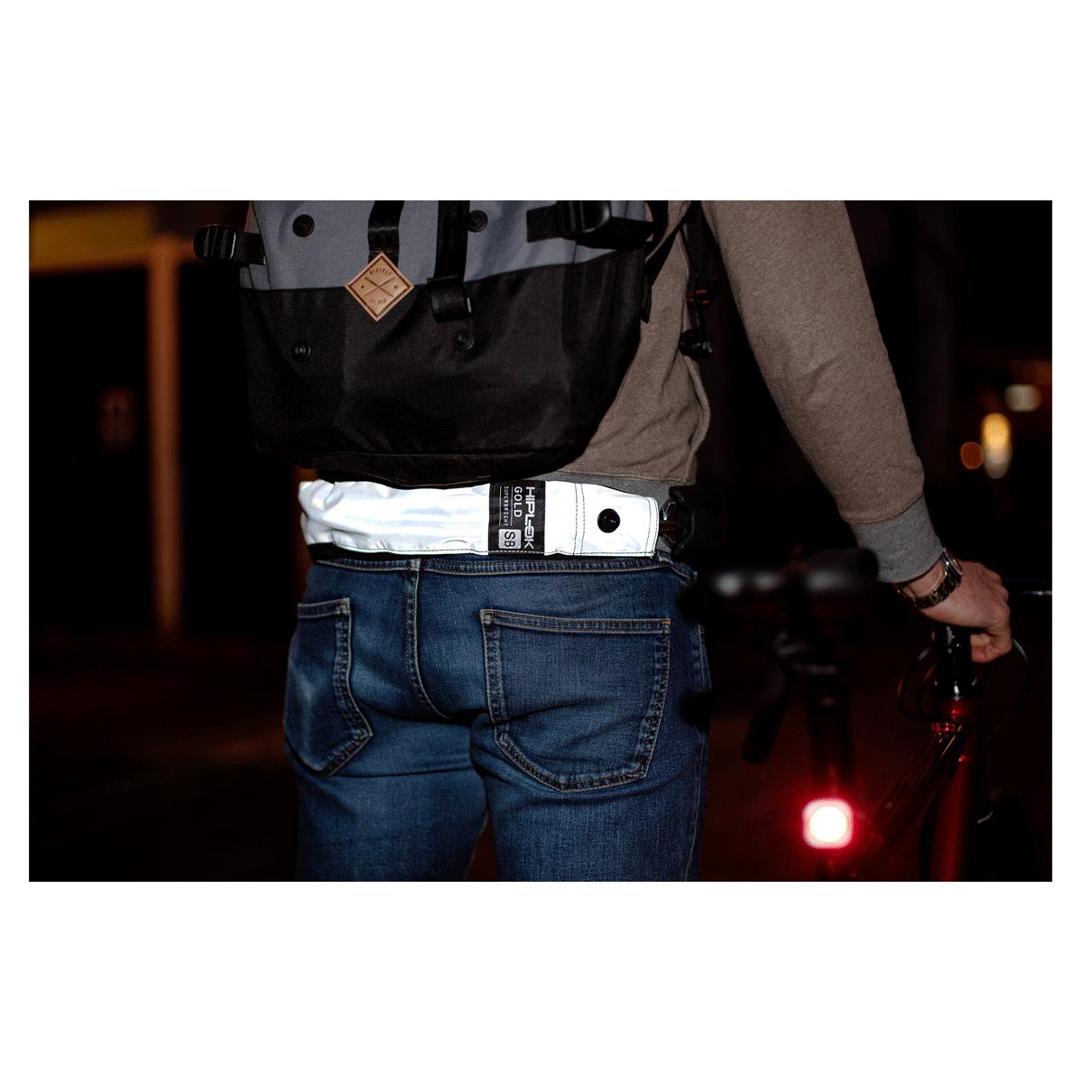 Hiplok GOLD Wearable Chain Lock 10mm x 85cm Waist 24-44 inches (Gold Sold Secure)