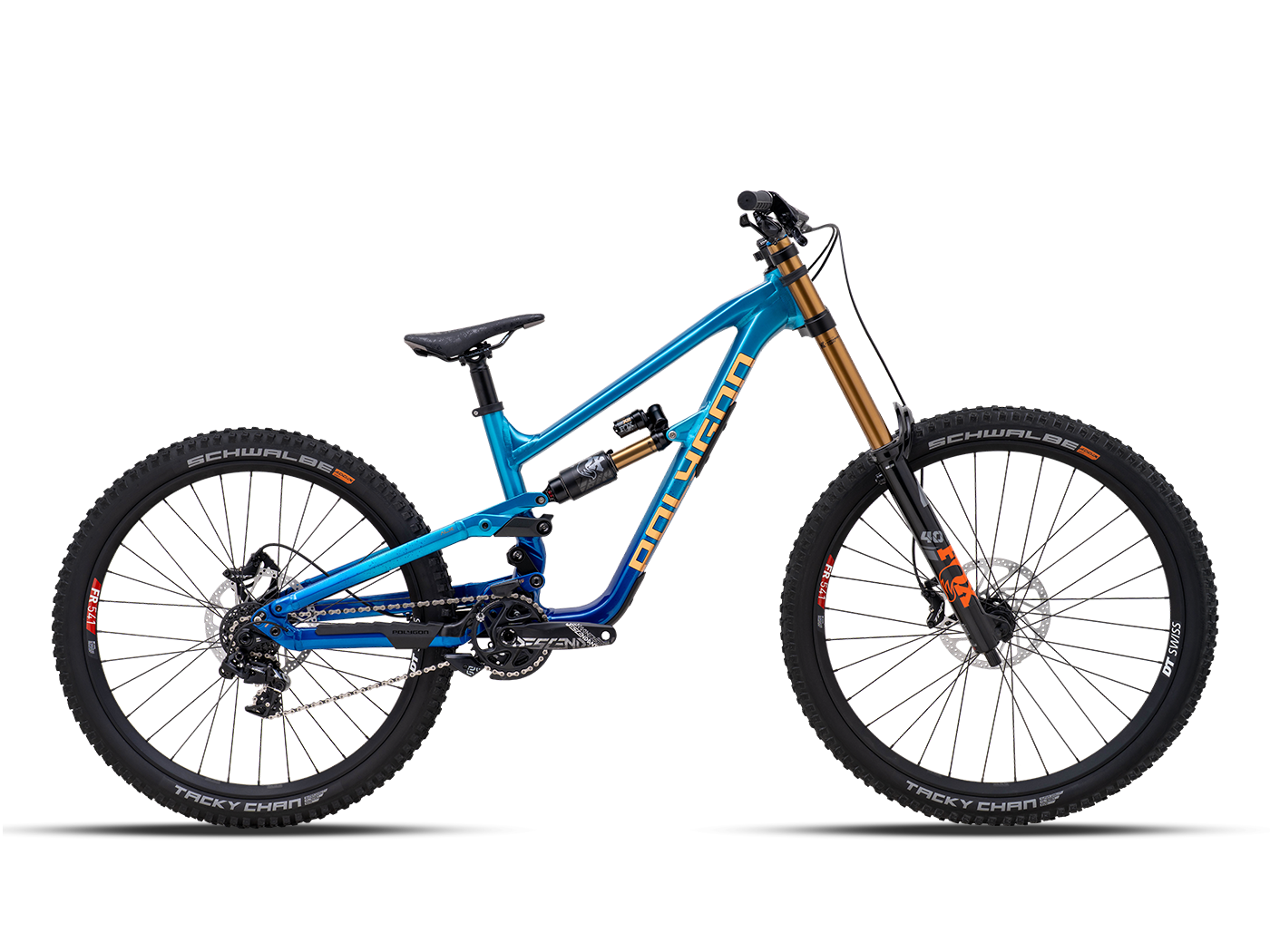 Downhill Santa Cruz Nomad Dual Crown Polygon Collosus DH9