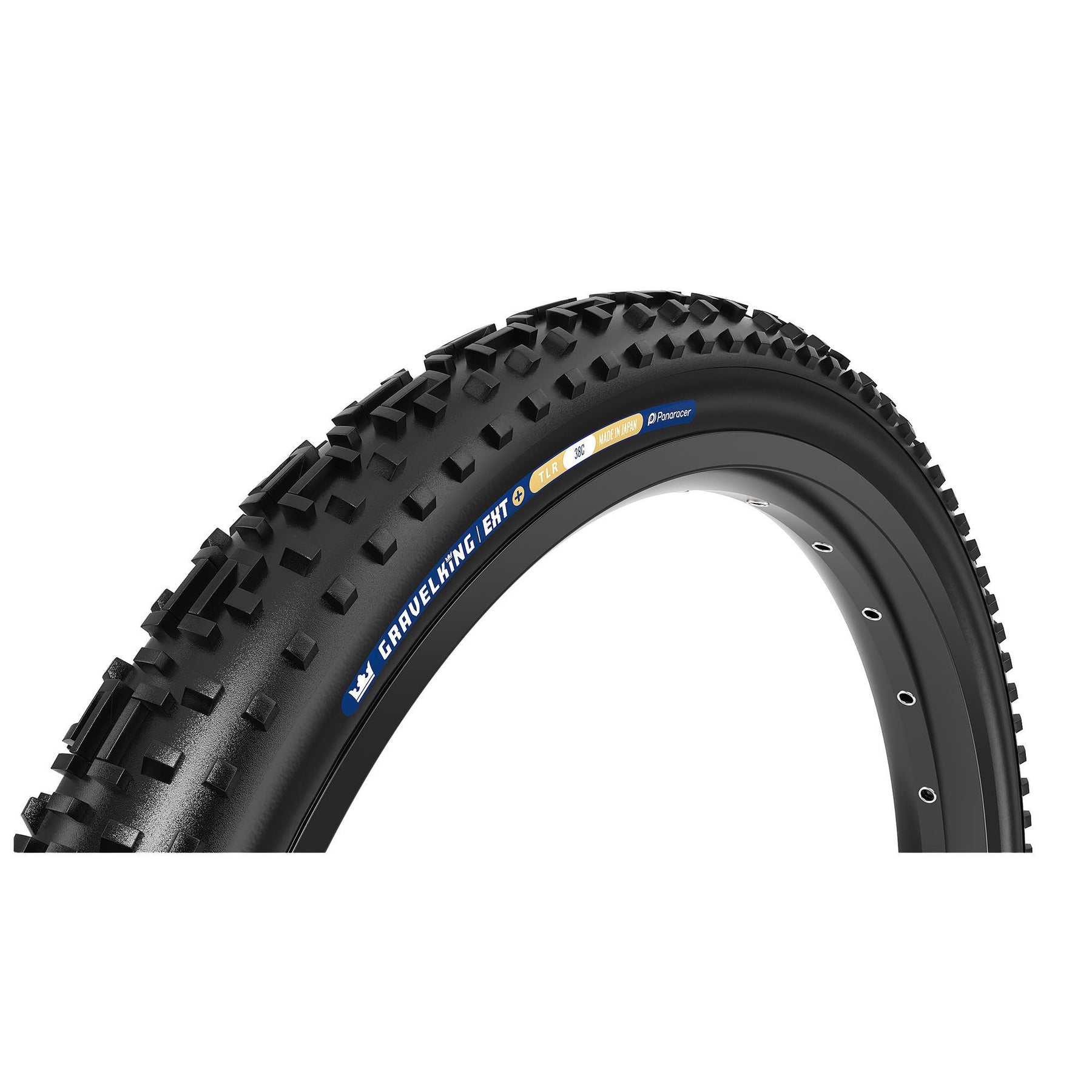 Panaracer Gravelking EXT Plus TLR Gravel Tyre Black/Black 700 x 45c