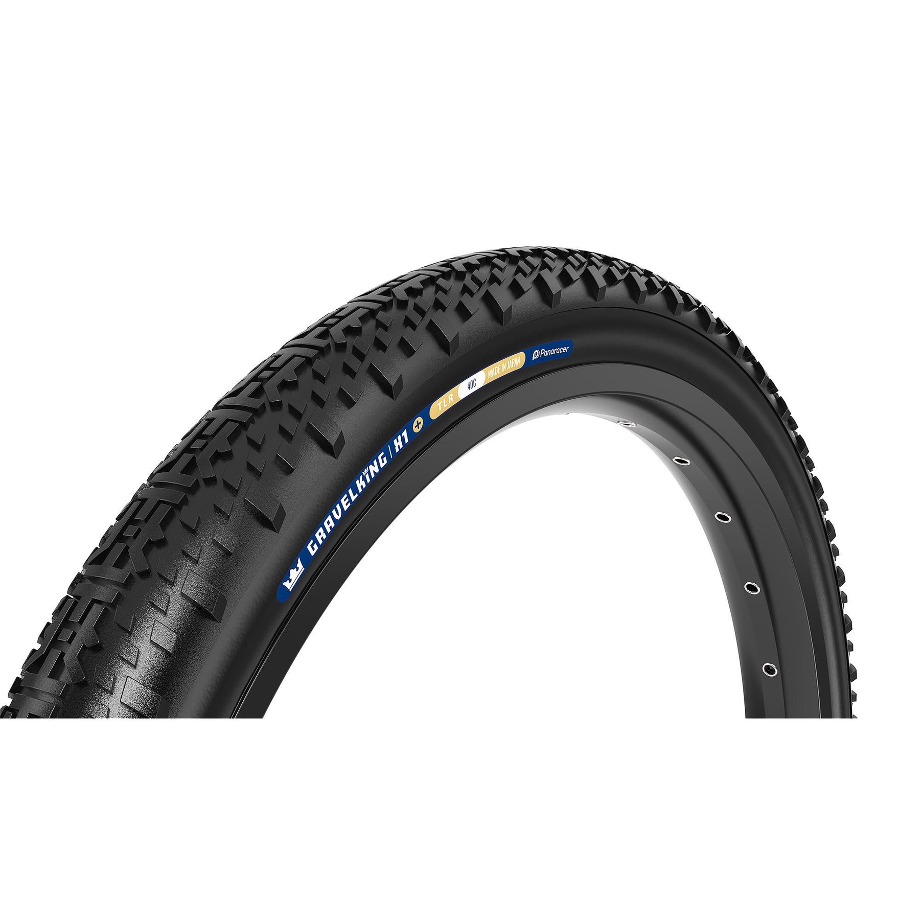 Panaracer Gravelking X1 Plus TLR Gravel Tyre Black/Black 700 x 45c