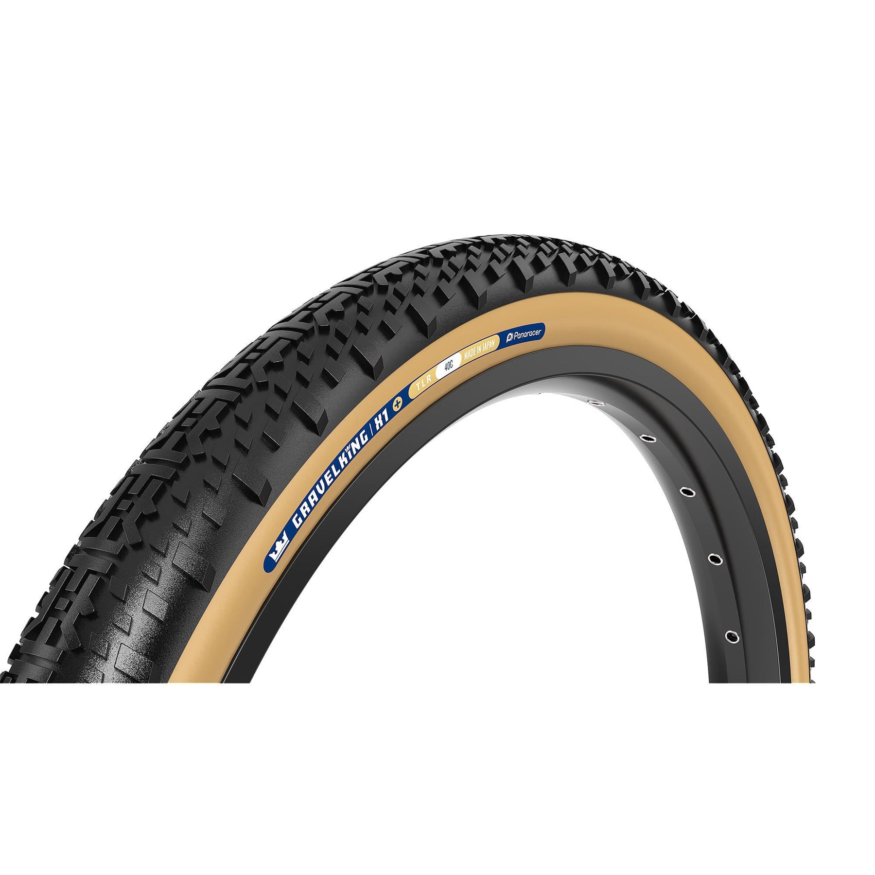 Panaracer Gravelking X1 Plus TLR Gravel Tyre Black/Brown 700 x 45c