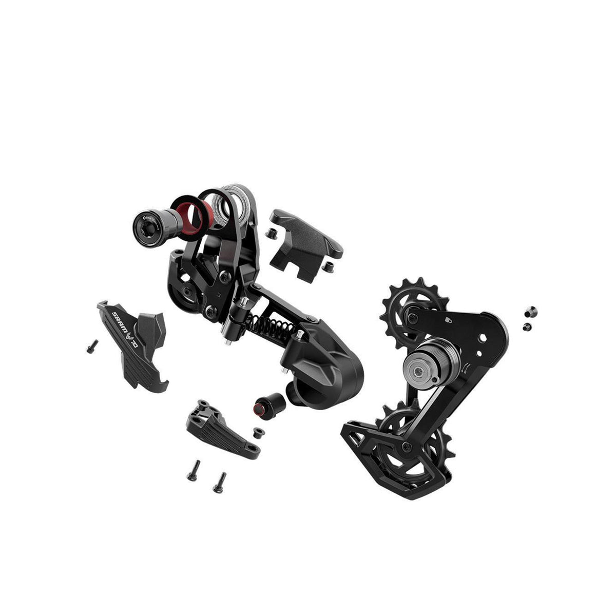 sram eagle 70 mechanical t type 12spd rear derailleur Silver/Black 12spd