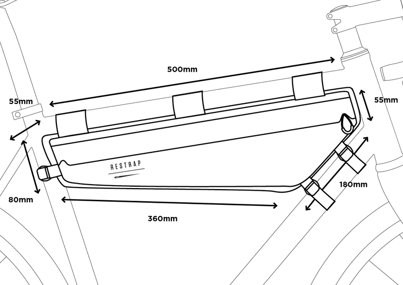 Restrap Race Frame Bag