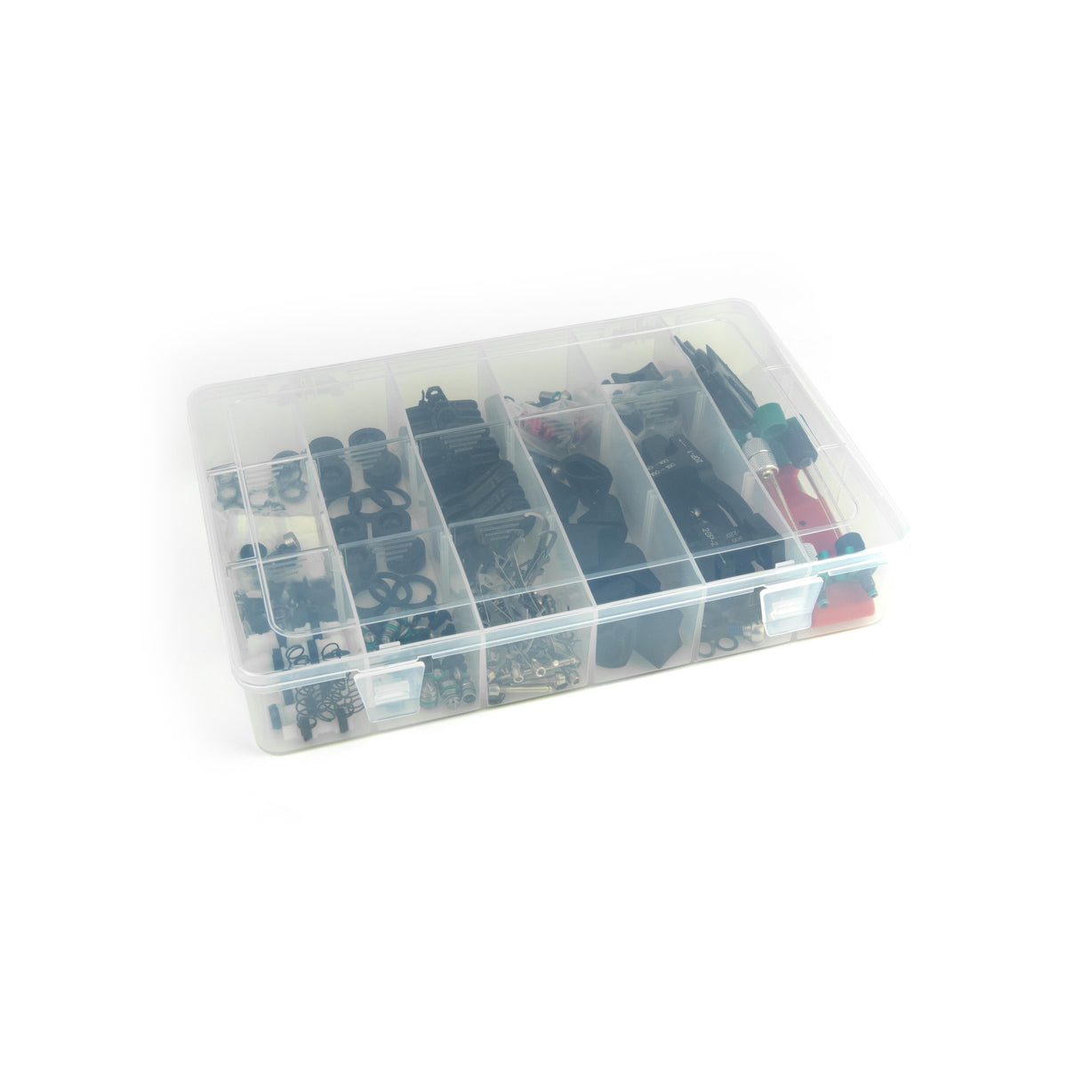 Sram Mineral Brake Tackle Box (Includes Tools And Parts For Levers, Calipers, Hoses, Mounting, Brake Pads) - Maven, Motive, Db8, Db6, Db4