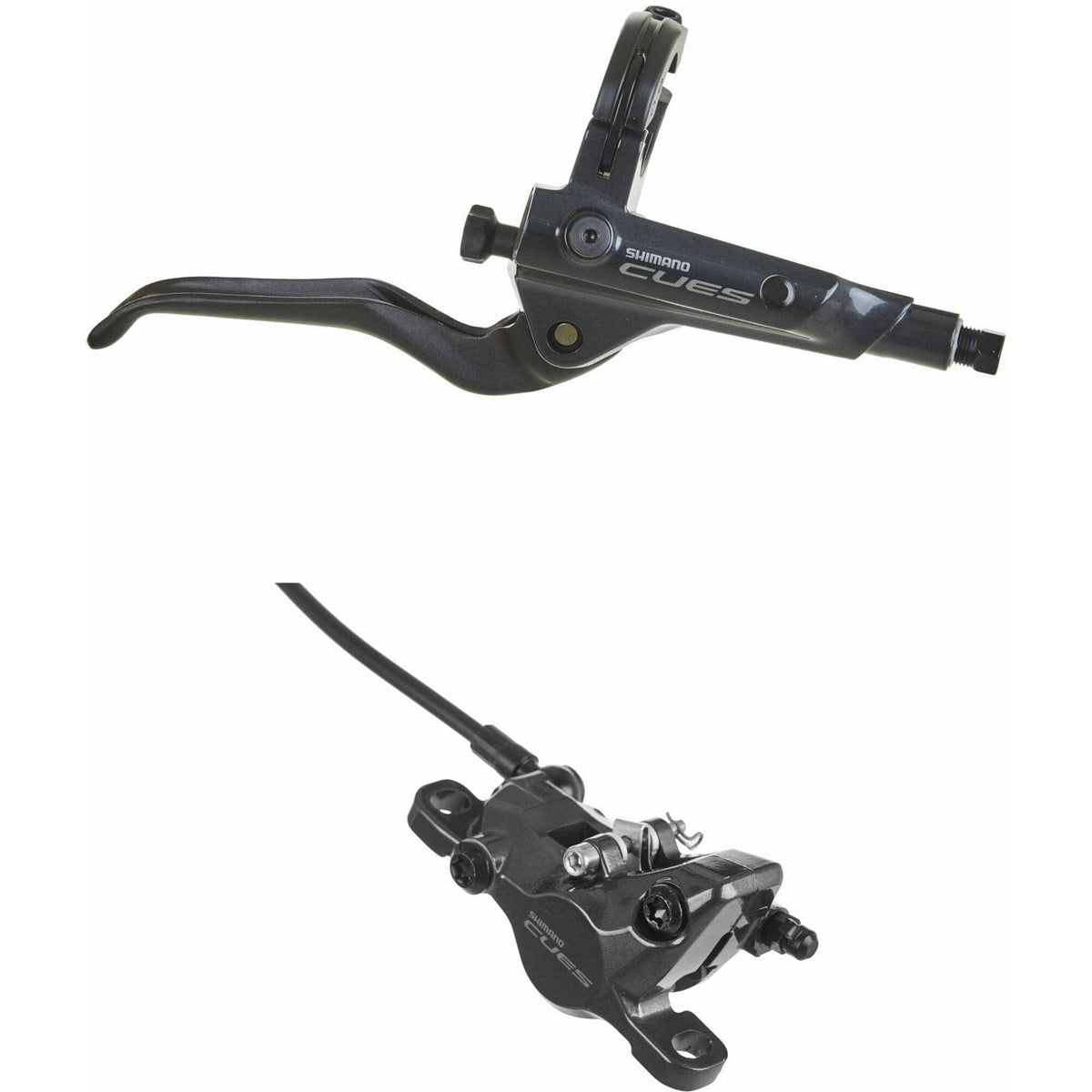 Shimano BR-U8000/BL-U8000 CUES bled brake lever/post mount 2 pot calliper Black Front
