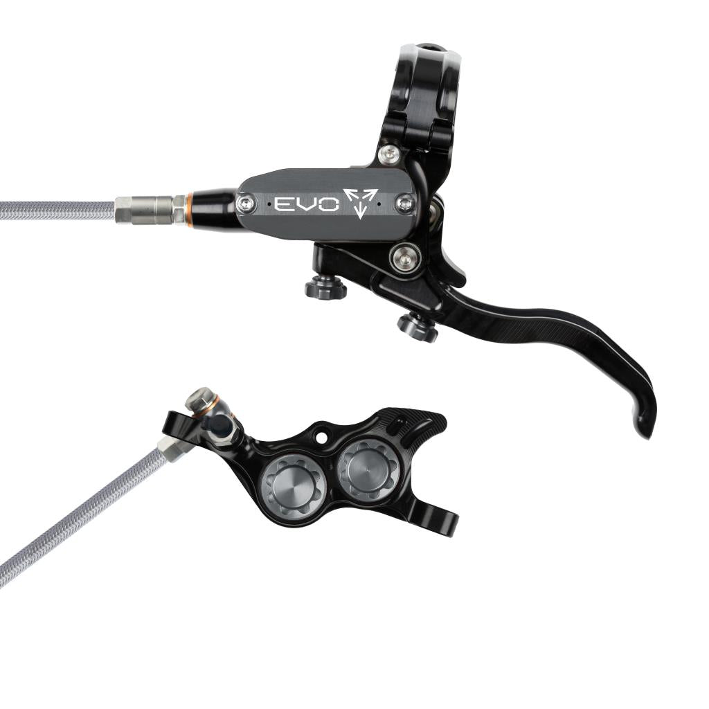 Hope EVO TR4 Braided Disc Brake Black/Smoke L/H