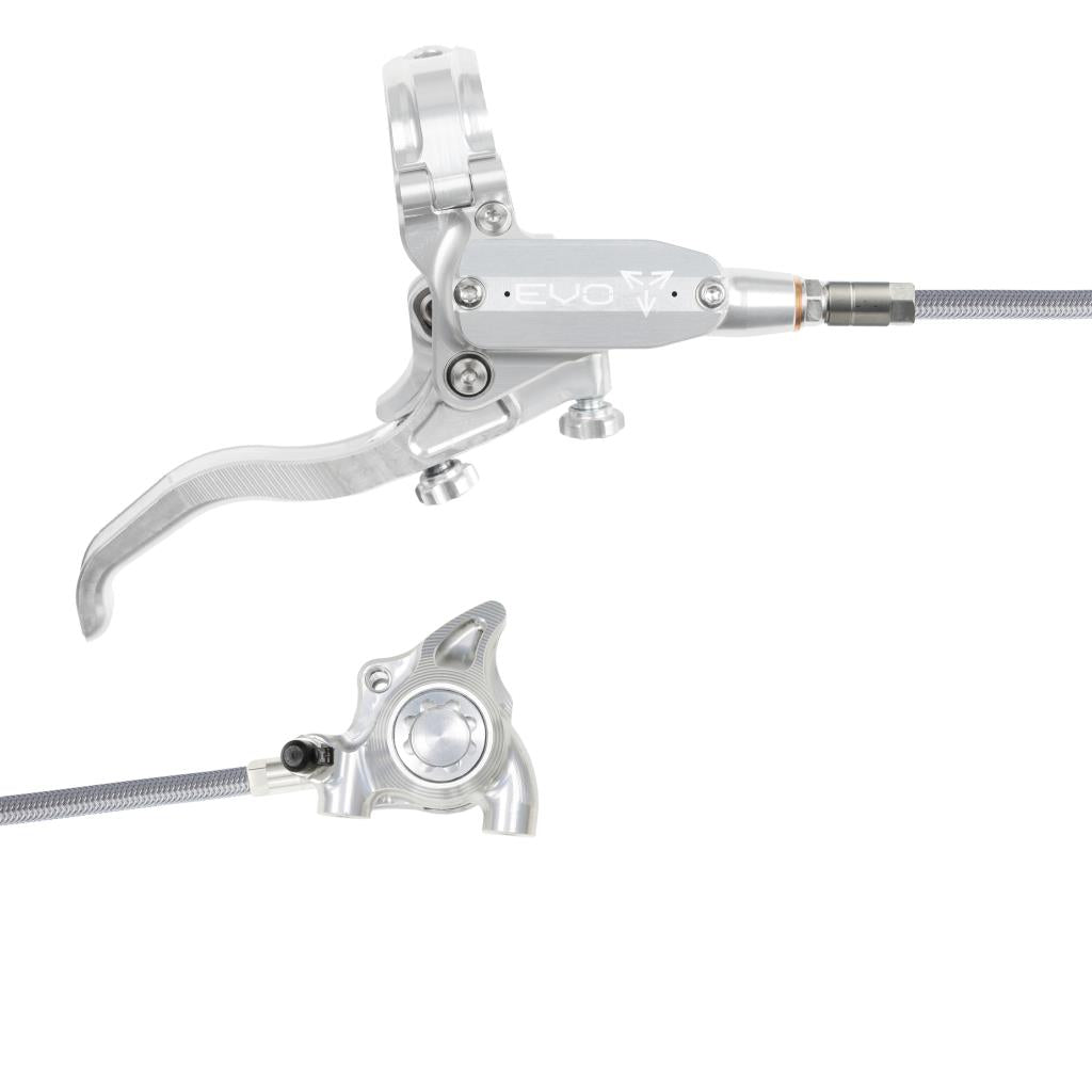 Hope EVO X2 FM Braided Disc Brake Silver/Silver R/H