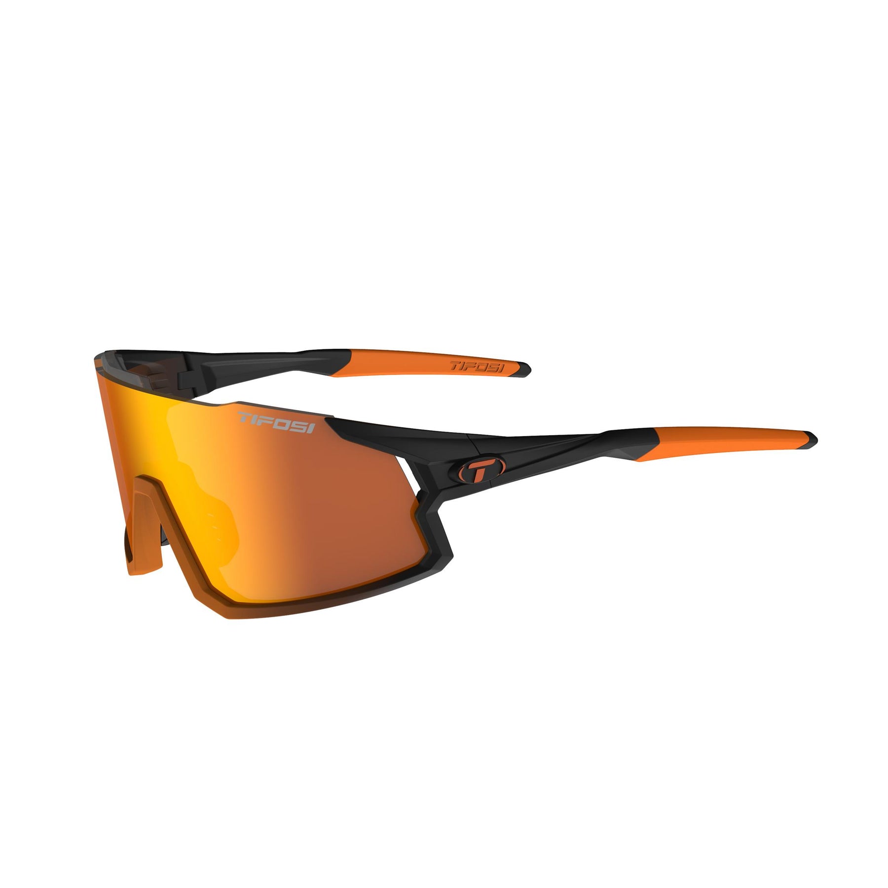 Tifosi Stash Interchangeable Lens Sunglasses Black Orange