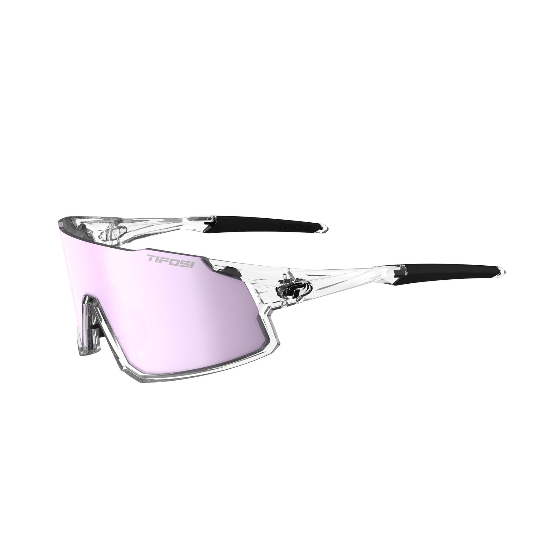 Tifosi Stash Interchangeable Lens Sunglasses Crystal Clear