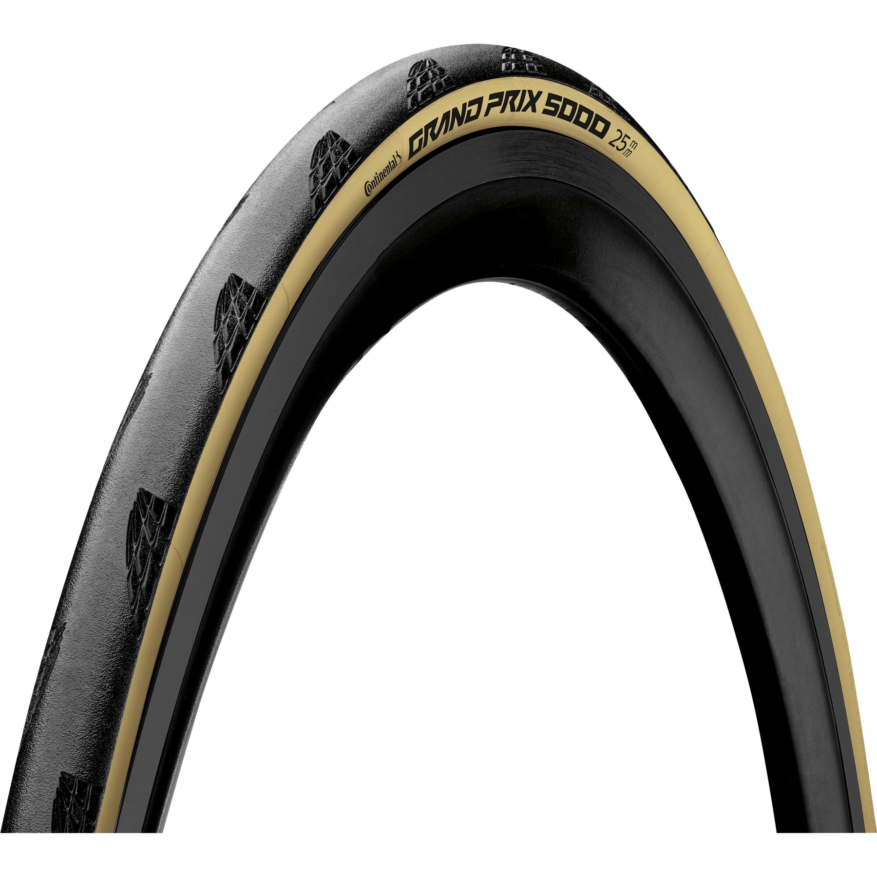 Continental Grand Prix 5000 All-Season Tubeless Ready Foldable Road TyreBlack/Cream 700 x 35C