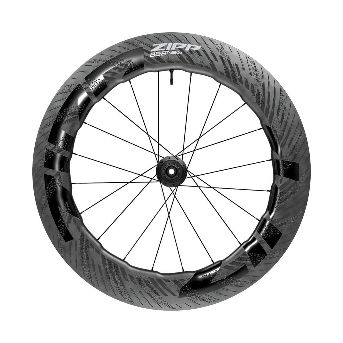 ZIPP 858 NSW Carbon Tubeless Front Wheel 700c - D1