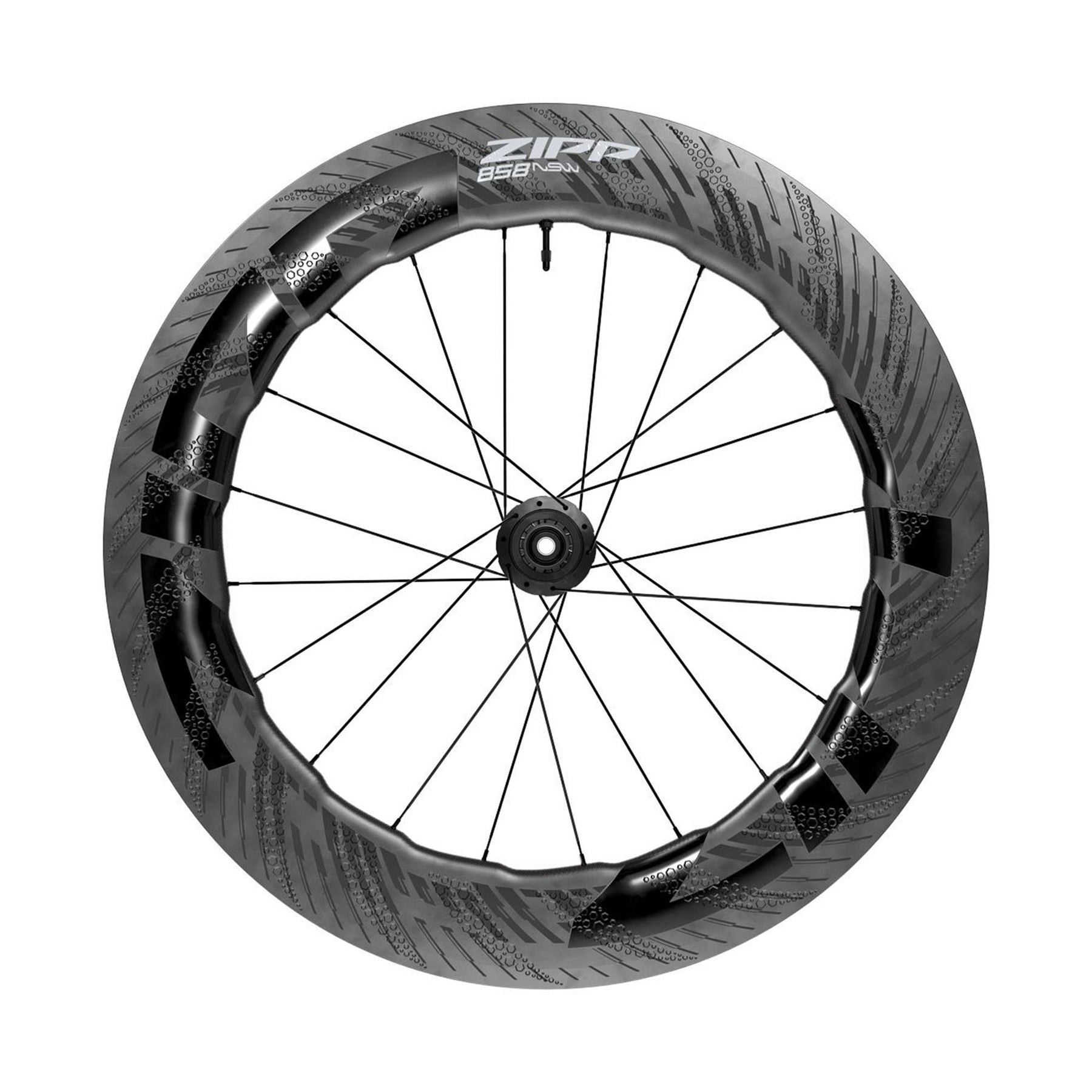 ZIPP 858 NSW Carbon Tubeless Front Wheel 700c - D1