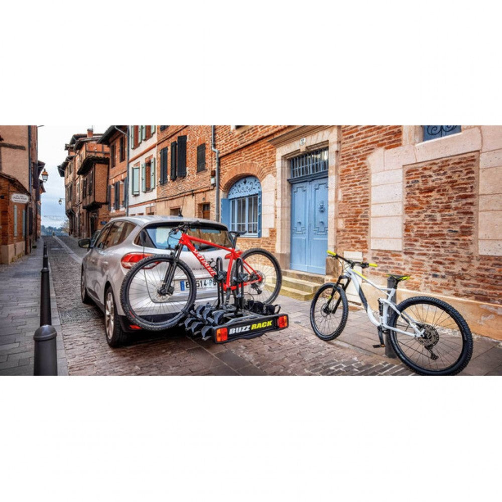 BUZZRACK BUZZRACER 4 BIKE TOW BAR BIKE RACK