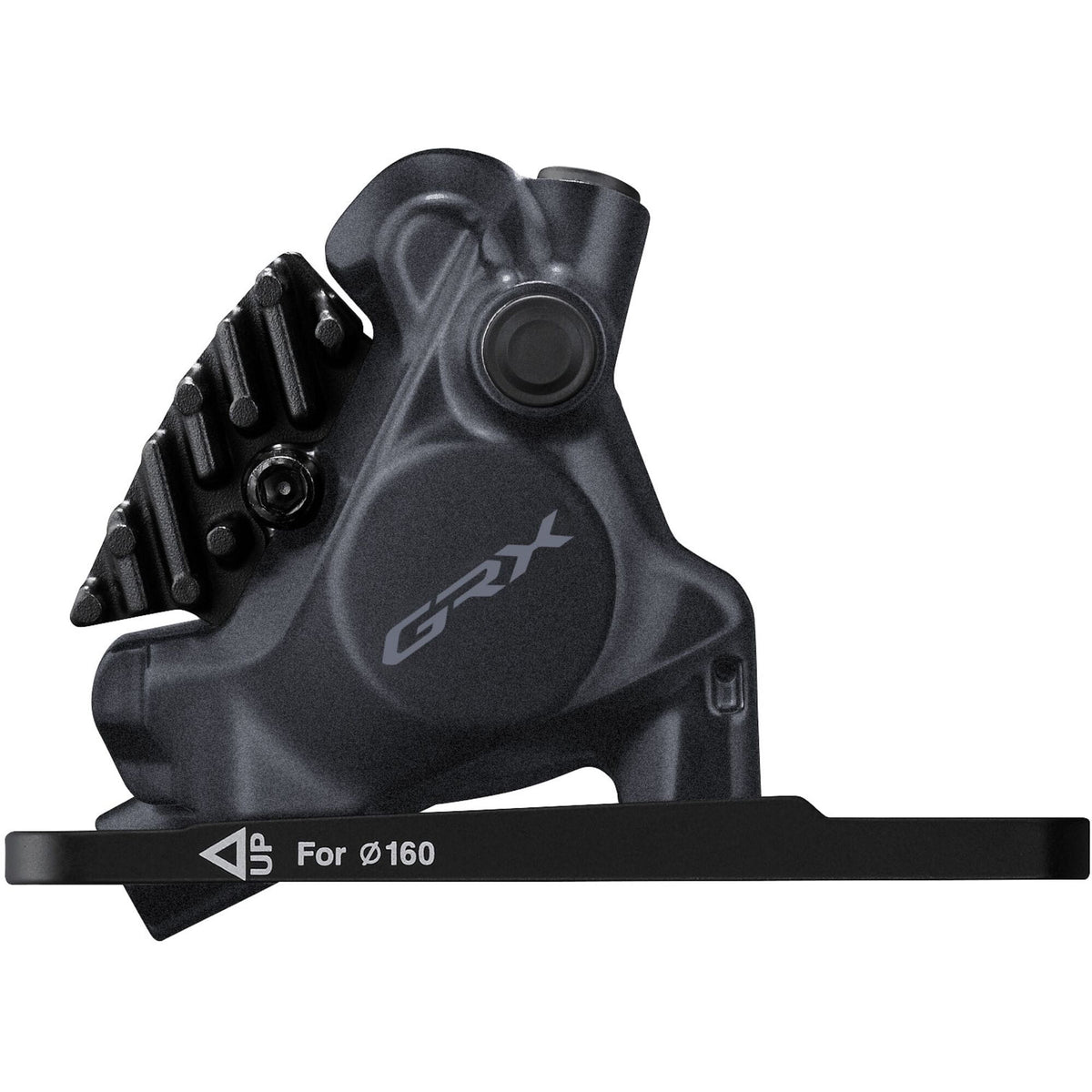 Shimano GRX RX410 flat mount calliper Black Front