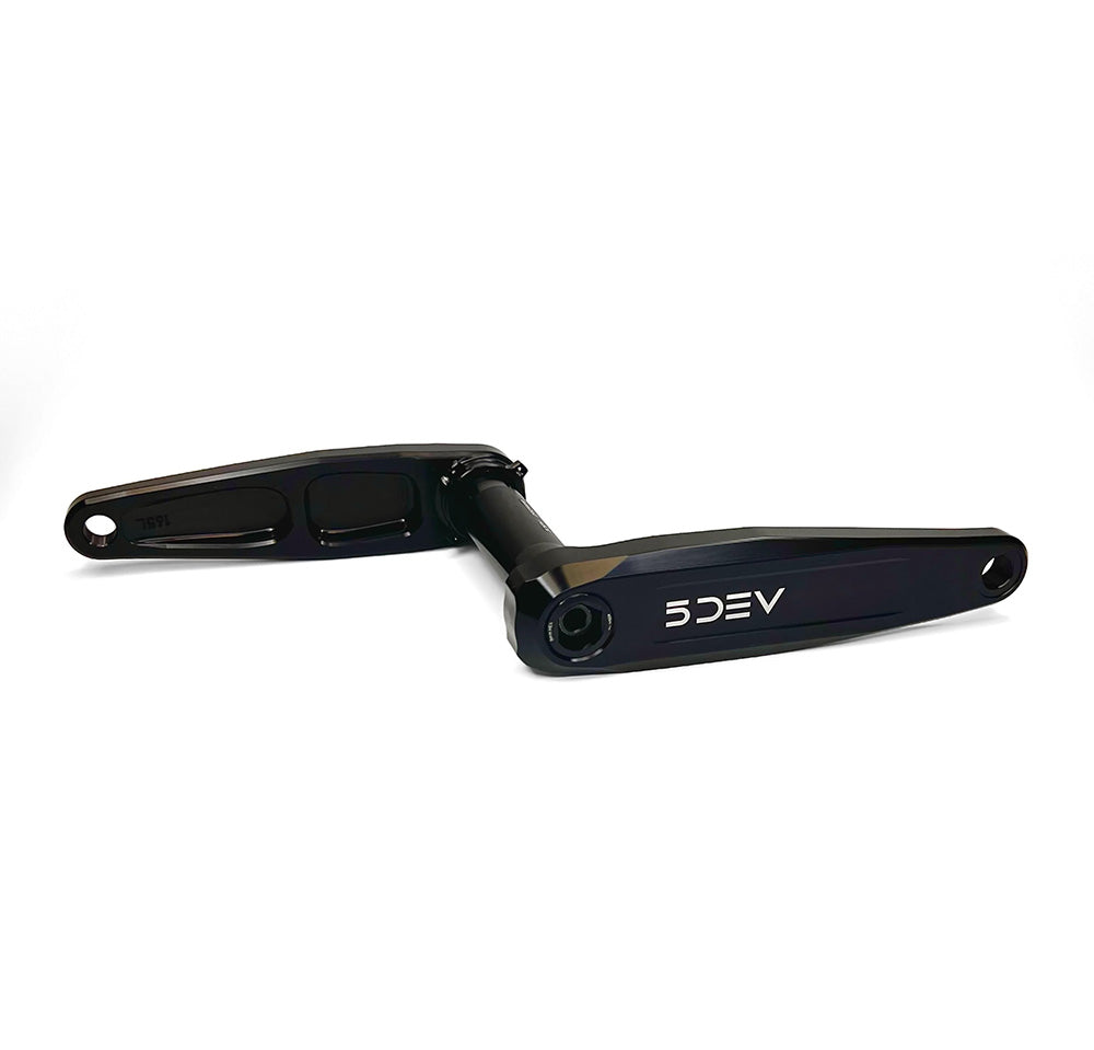 5Dev Freeride Crankset - 30mm Black 155mm