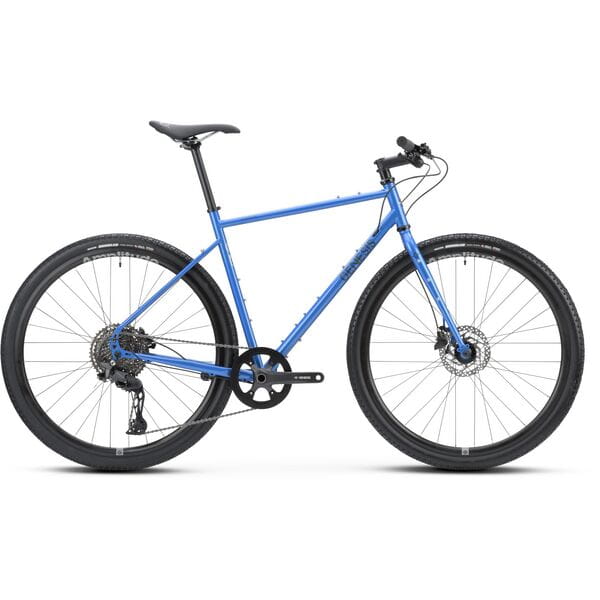 Genesis Croix De Fer 20 Flat Bar Gravel Bike Blue Fighters XL