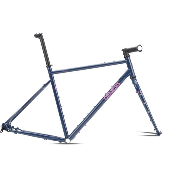 Genesis Croix De Fer 725 Frameset Gravel Bike Blue Unlimited XS