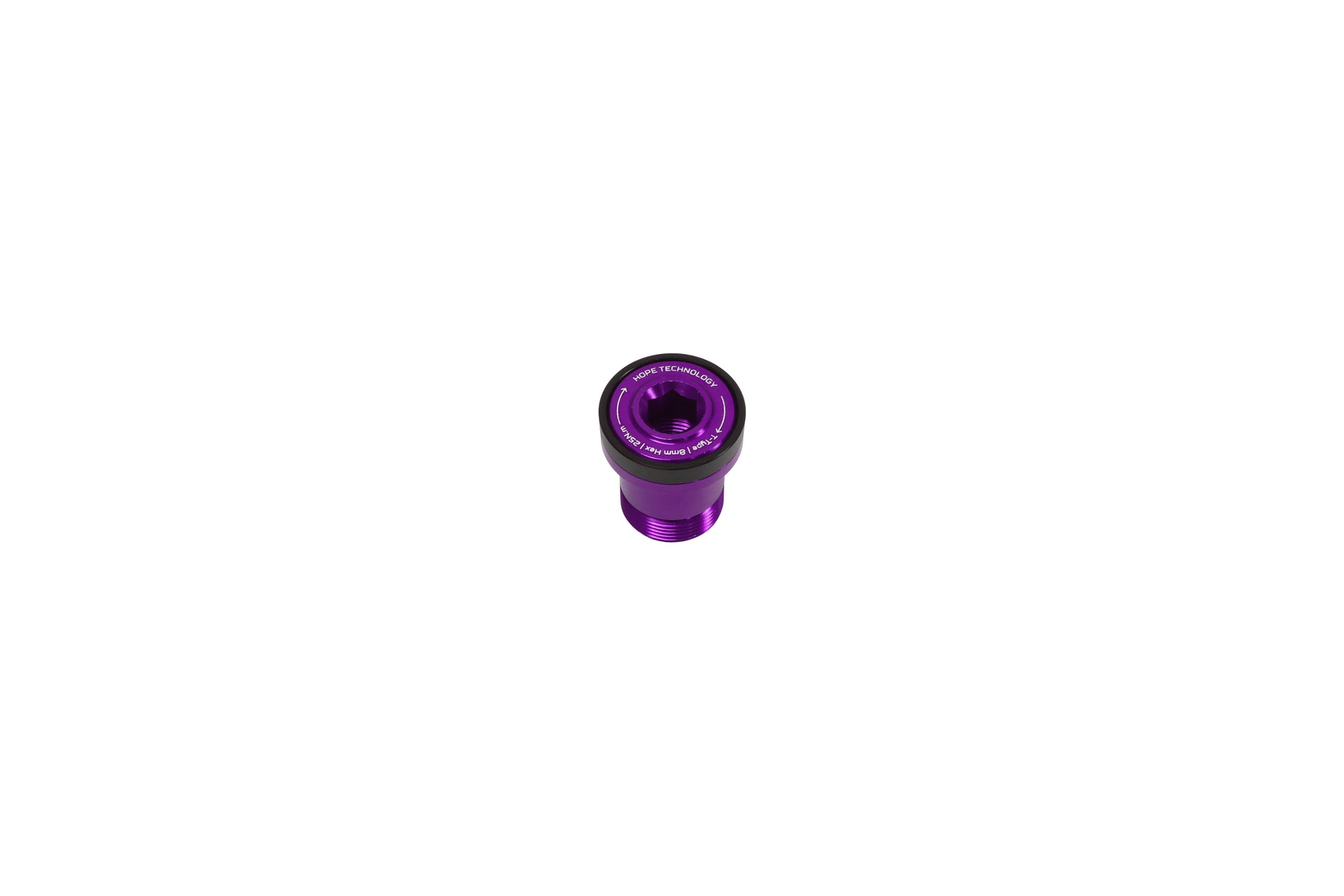Hope Thru Axle Bolt Transmission Purple