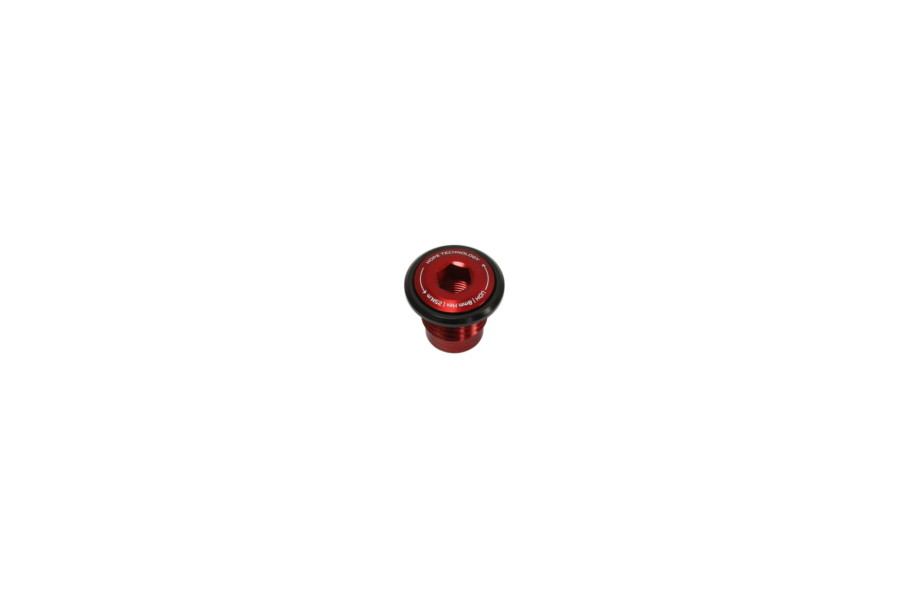 Hope Thru Axle Bolt UDH Red