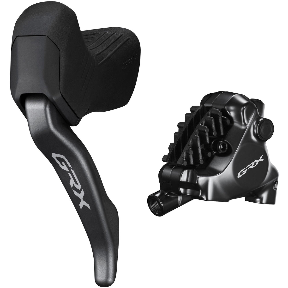 Shimano BL-RX825 GRX hydraulic disc brake lever bled with BR-RX820 calliper Black Left/Rear Brake