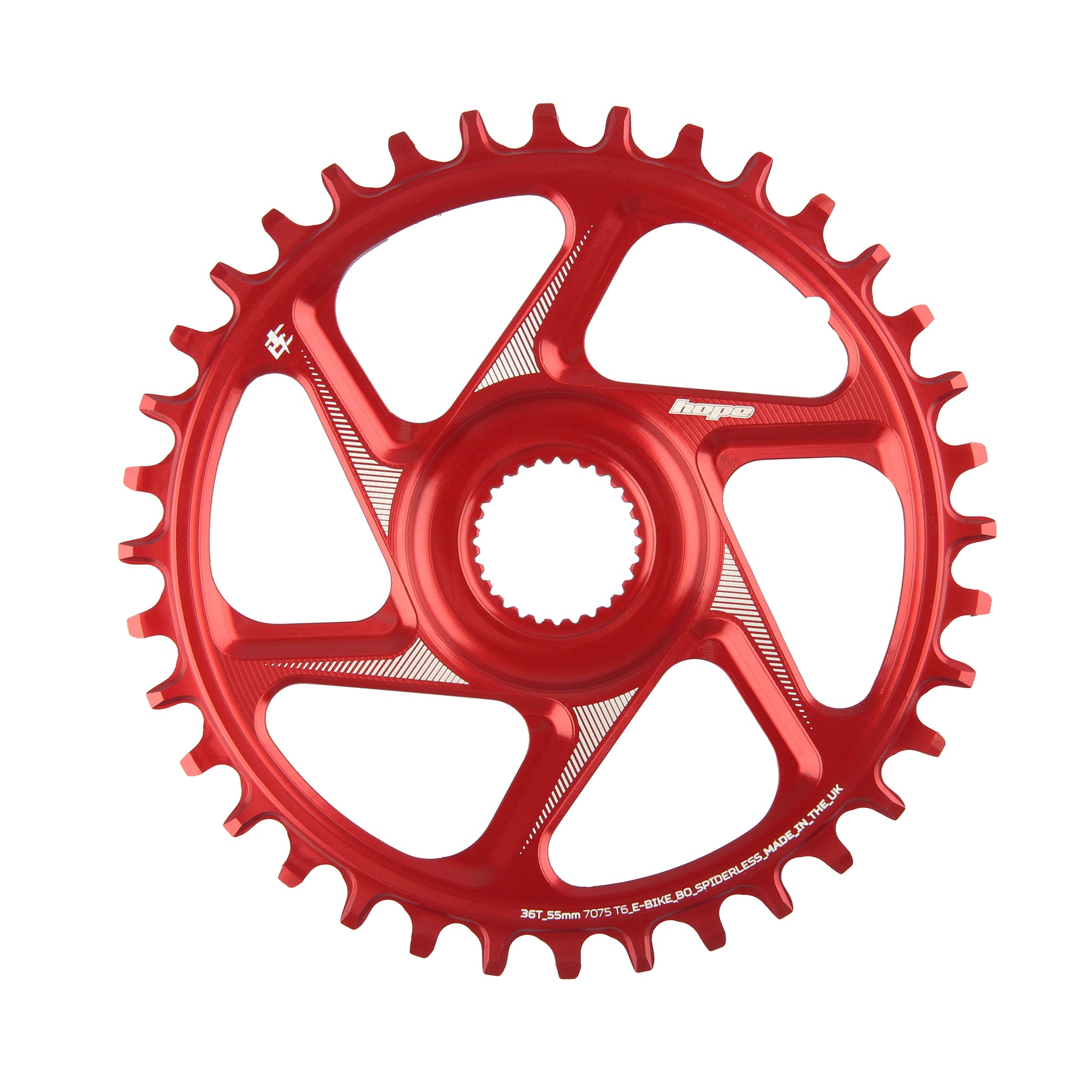 Hope R22 Spiderless E-Bike Retainer Ring - Bosch Gen 4 55mm Wide