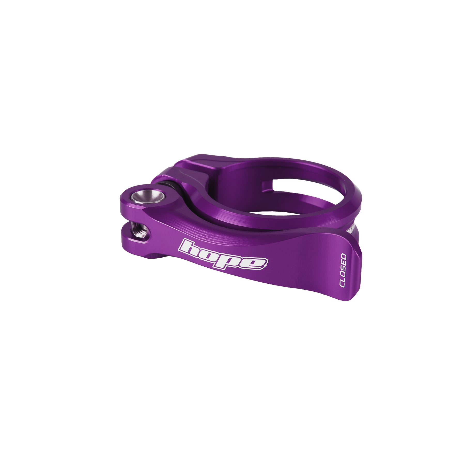 Hope Quick Release Seat Clamp 39.7mm Purple