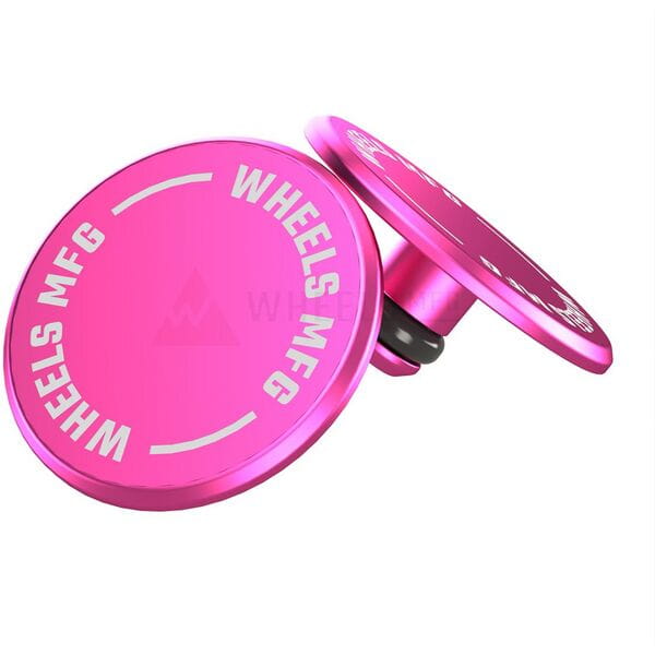 Wheels Manufacturing Thru Axle Caps Pink