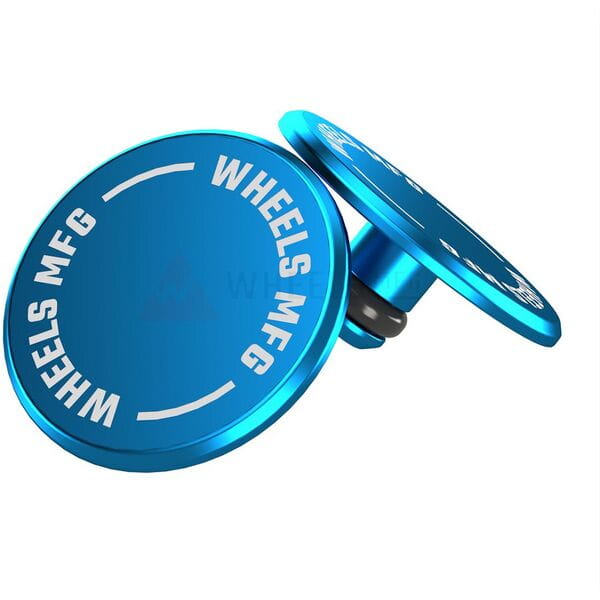 Wheels Manufacturing Thru Axle Caps Teal
