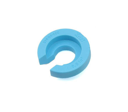 FOX FLOAT DPX2 Shock Volume Spacer 0.6&quot;&sup3; Plastic Light Blue