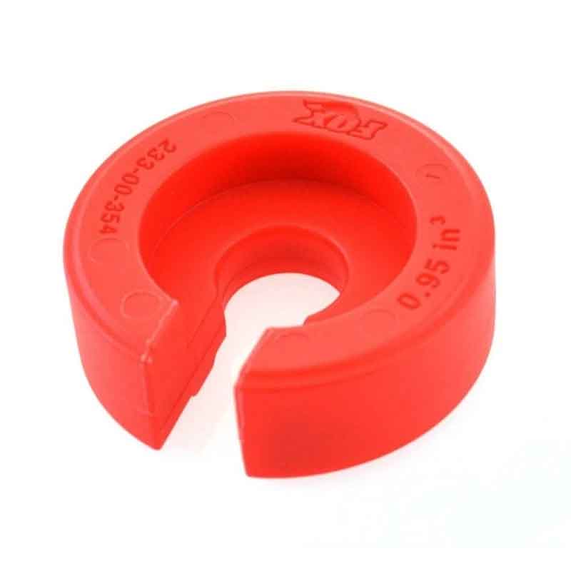Fox Float DPS Shock Volume Spacer 0.95; Plastic Red