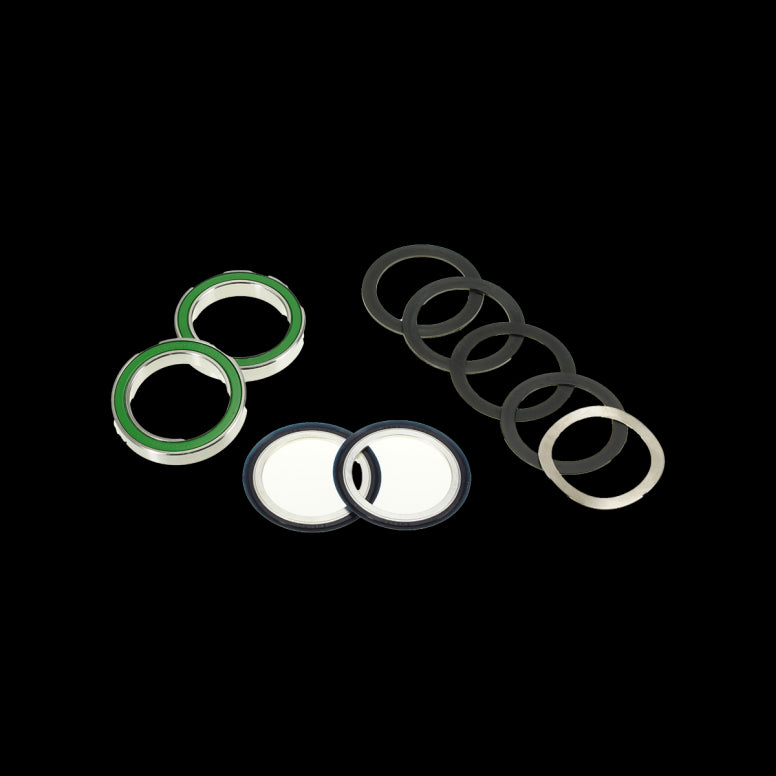 Enduro Bearings BB30 440C Stainless Steel Angular Contact 30mm Bearing Kit