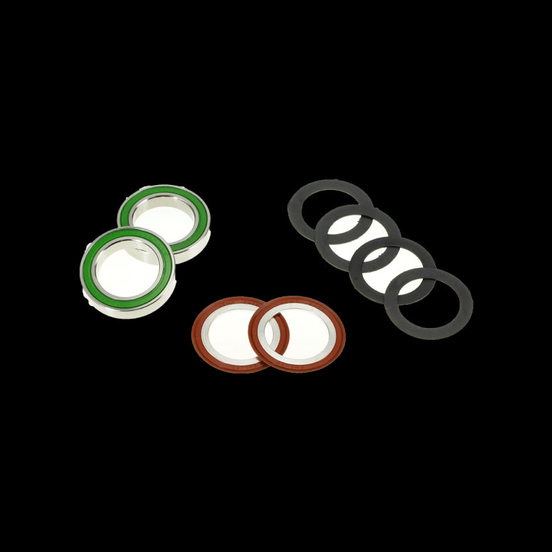 Enduro Bearings BSA 440C Stainless Steel Angular Contact 24mm Bearing Kit