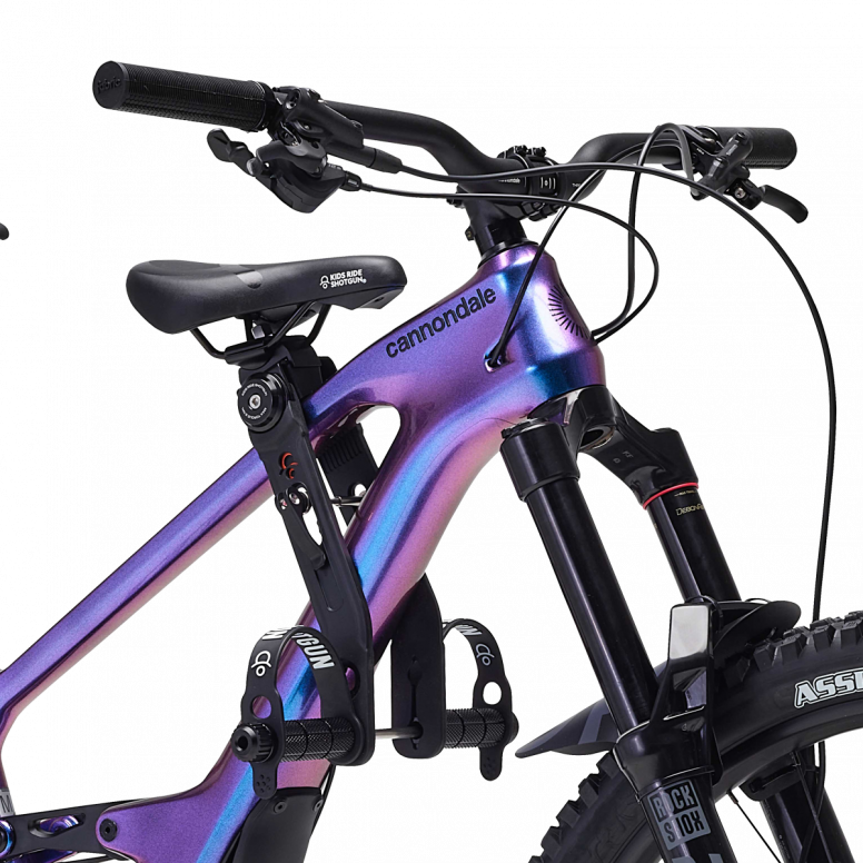 Kids Ride Shotgun 2.0 Child Bike Seat Handlebar – Black, For Mountain Bikes