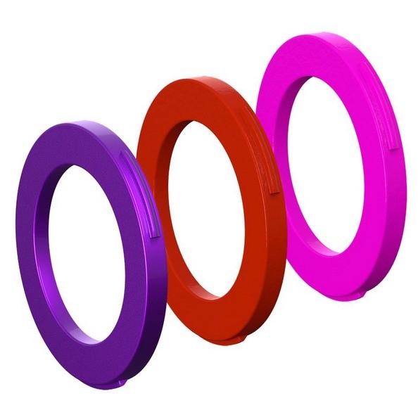 Magura Ring kit for caliper, 2 pistons, from MY2015 (purple, red, pink)