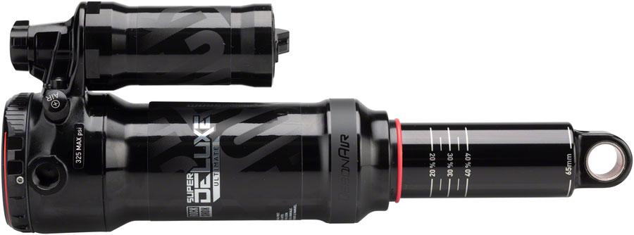ROCKSHOX REAR SHOCK SUPER DELUXE ULTIMATE RCT (205X65) DEBONAIR, 3.5 TOKENS, LREB/LCOMP, 320LB LOCKOUTFORCE, TRUNNION STANDARD (INCLUDES 8X25 MOUNTING HARDWARE) 2018+ TRANSITION PATROL V2