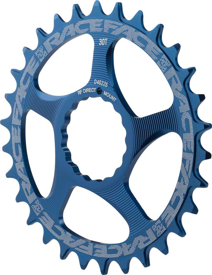 Race Face Narrow/Wide Single Chainring Blue 30T