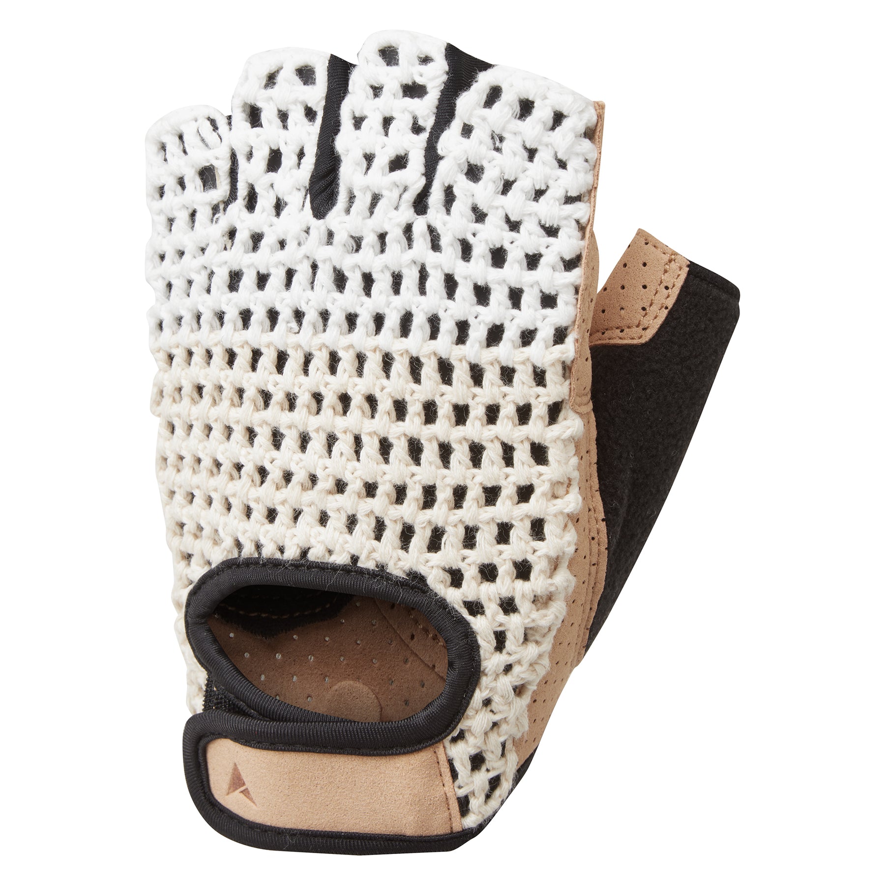 Altura Crochet Unisex Cycling Mitts Cream/Tan XS