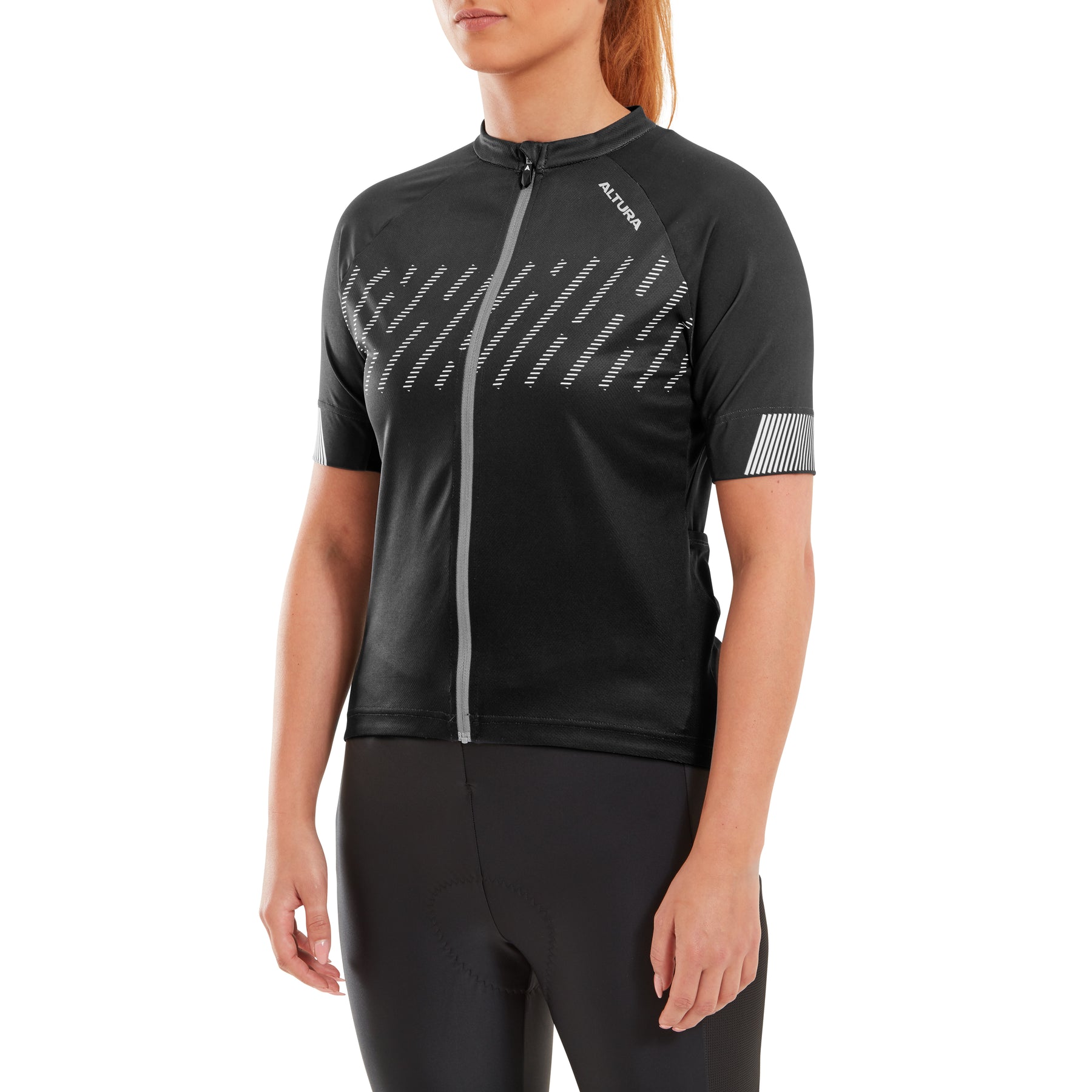 Altura Airstream Women's Short Sleeve Jersey Black 8