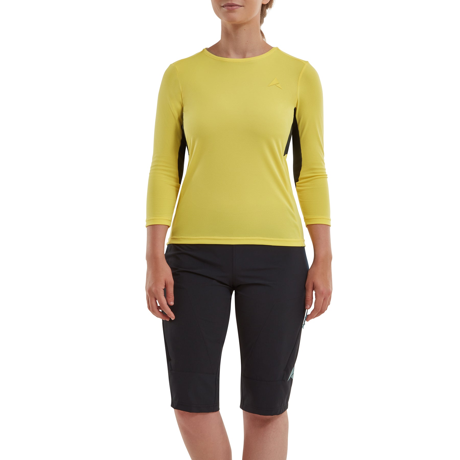 Altura Kielder Women's Lightweight 3/4 Sleeve Cycling Jersey Yellow 8