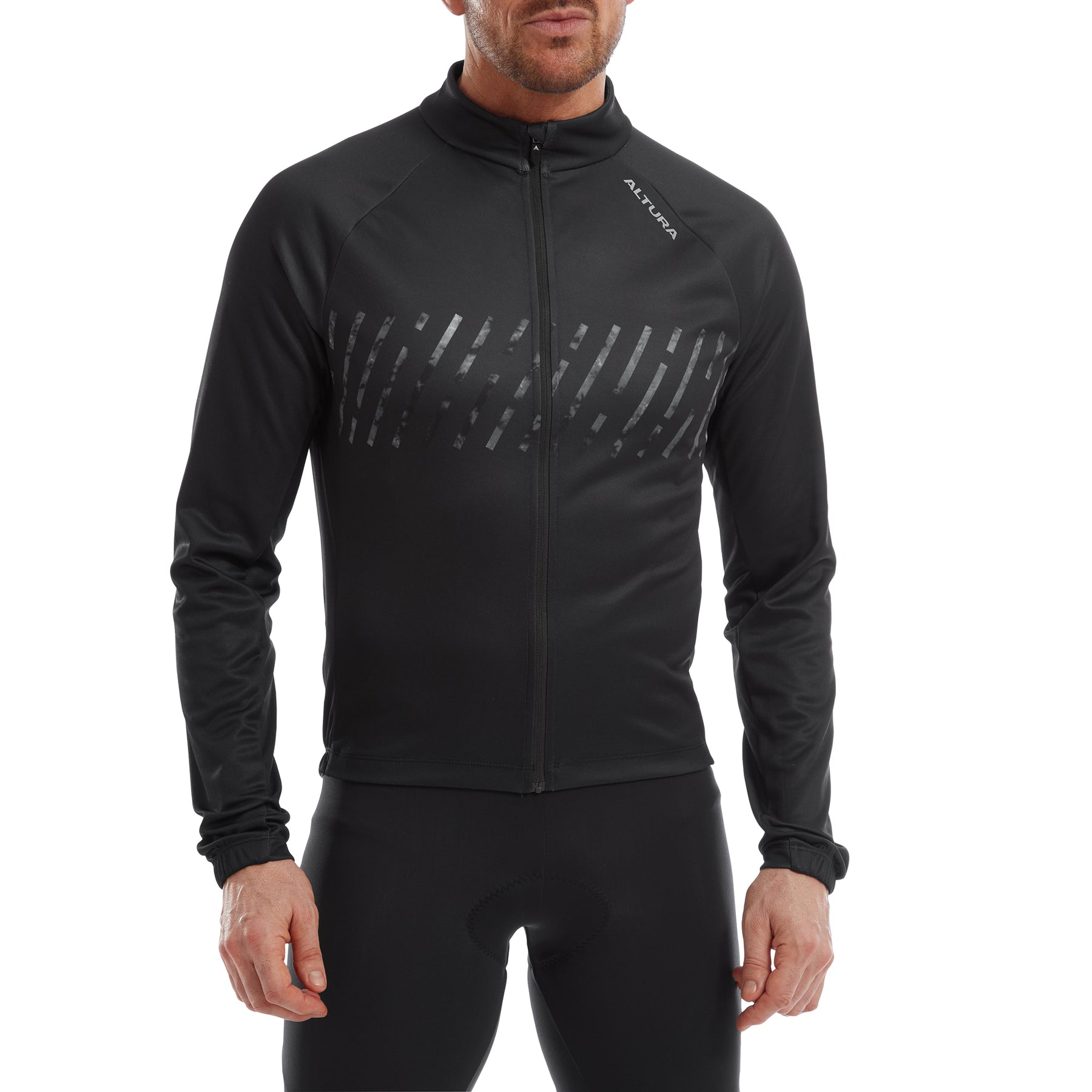 Altura Airstream Men's Long Sleeve Jersey Black 2XL